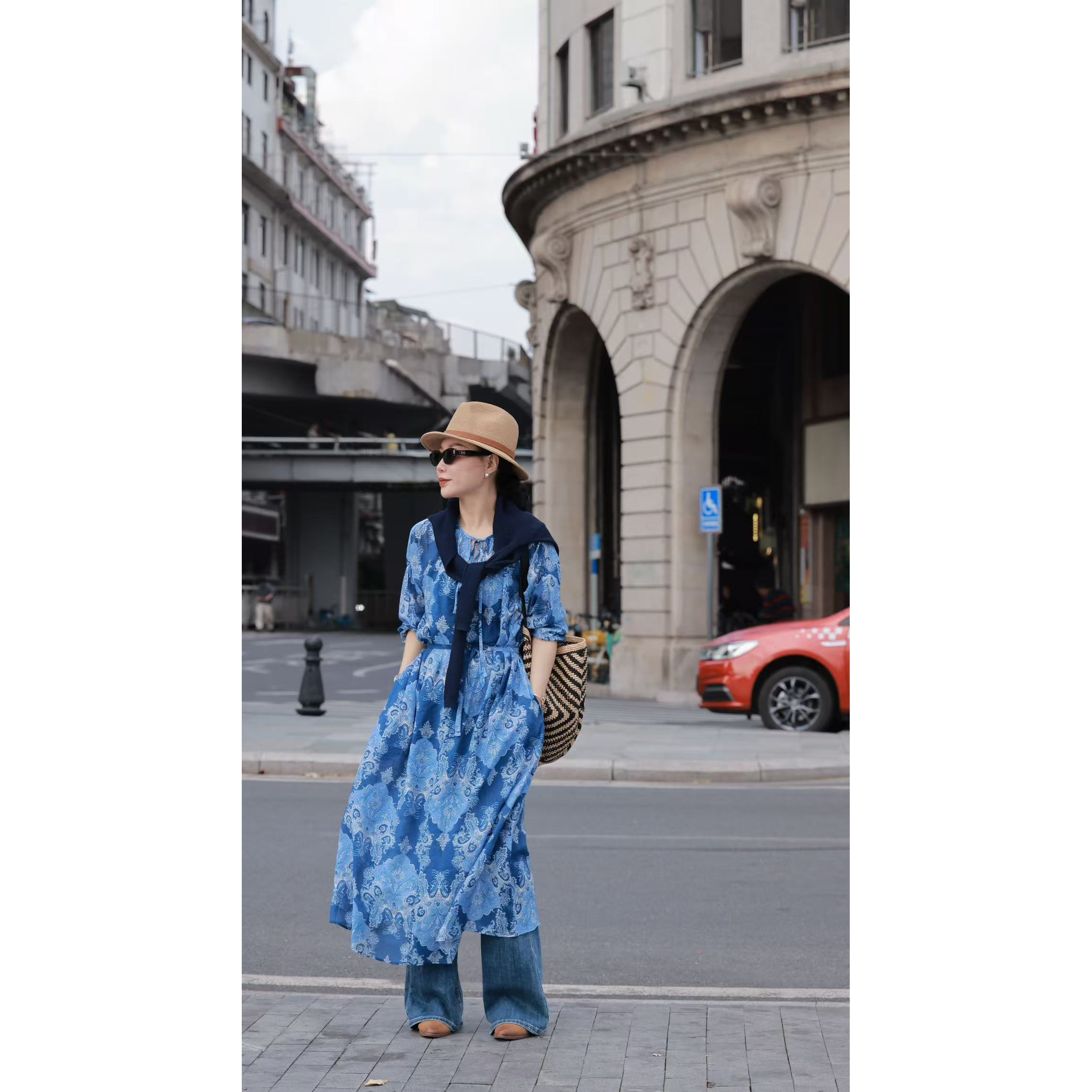 【那上新品】春 波西米亚风时尚浪漫连衣裙