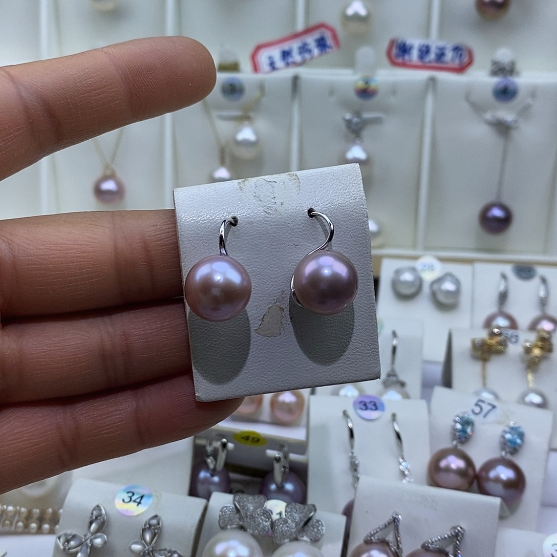 吊坠(赠链)淡水珍珠银S925镶嵌