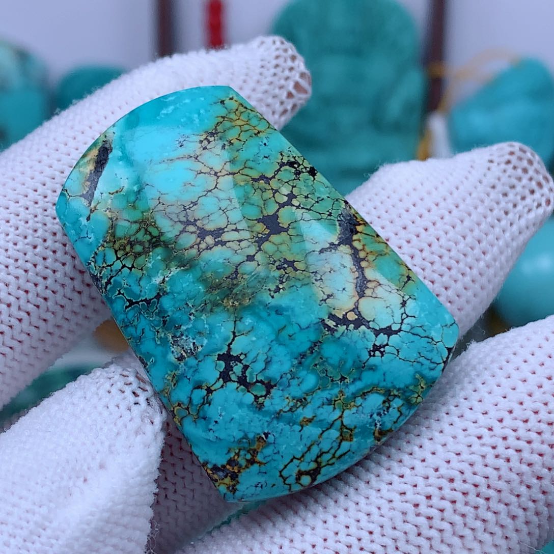 绿松石珠宝奇石未镶嵌