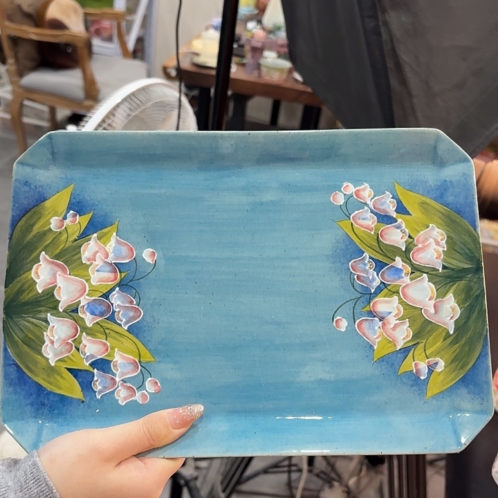 杯景德镇釉下五彩手绘陶瓷