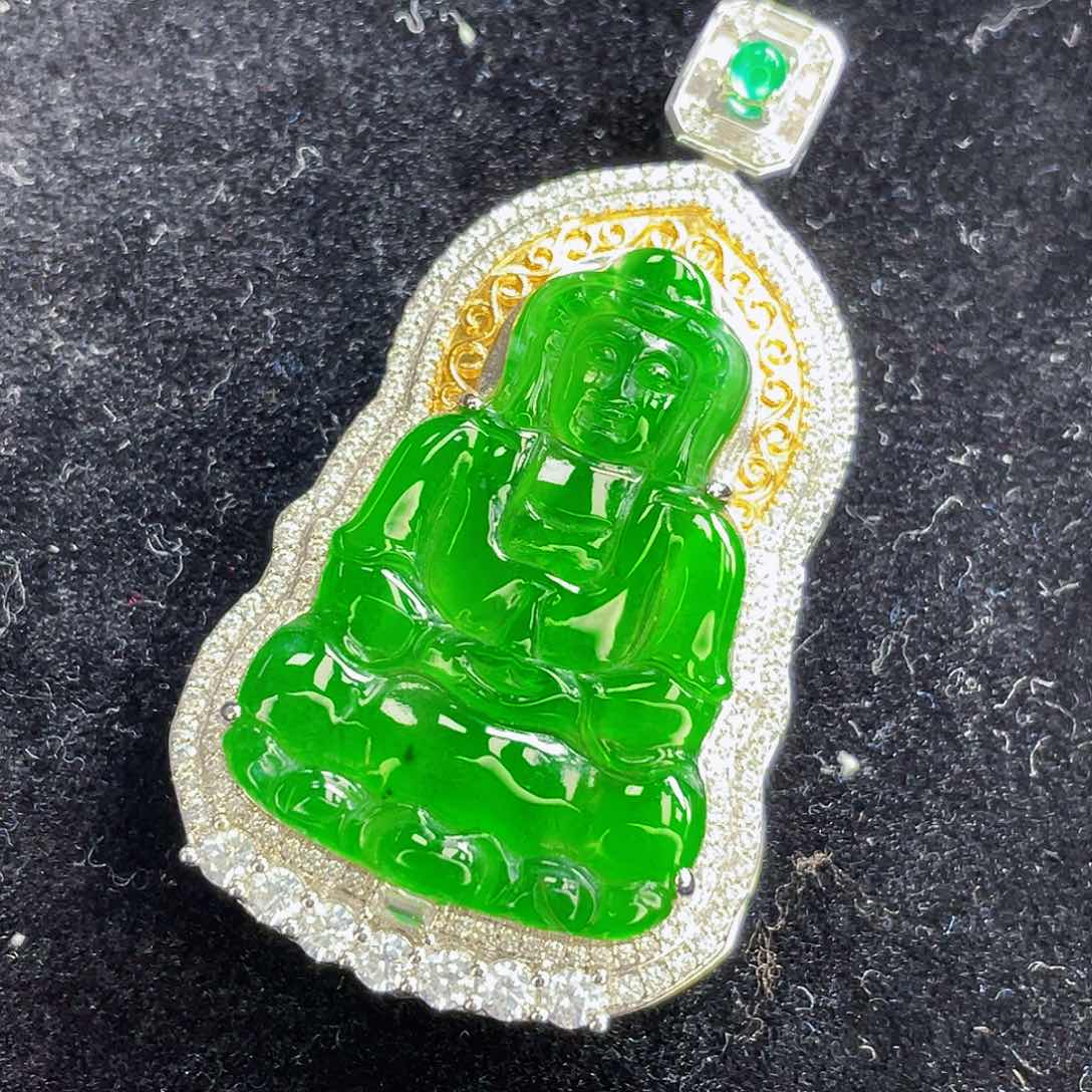 翡翠吊坠(不含链)未镶嵌