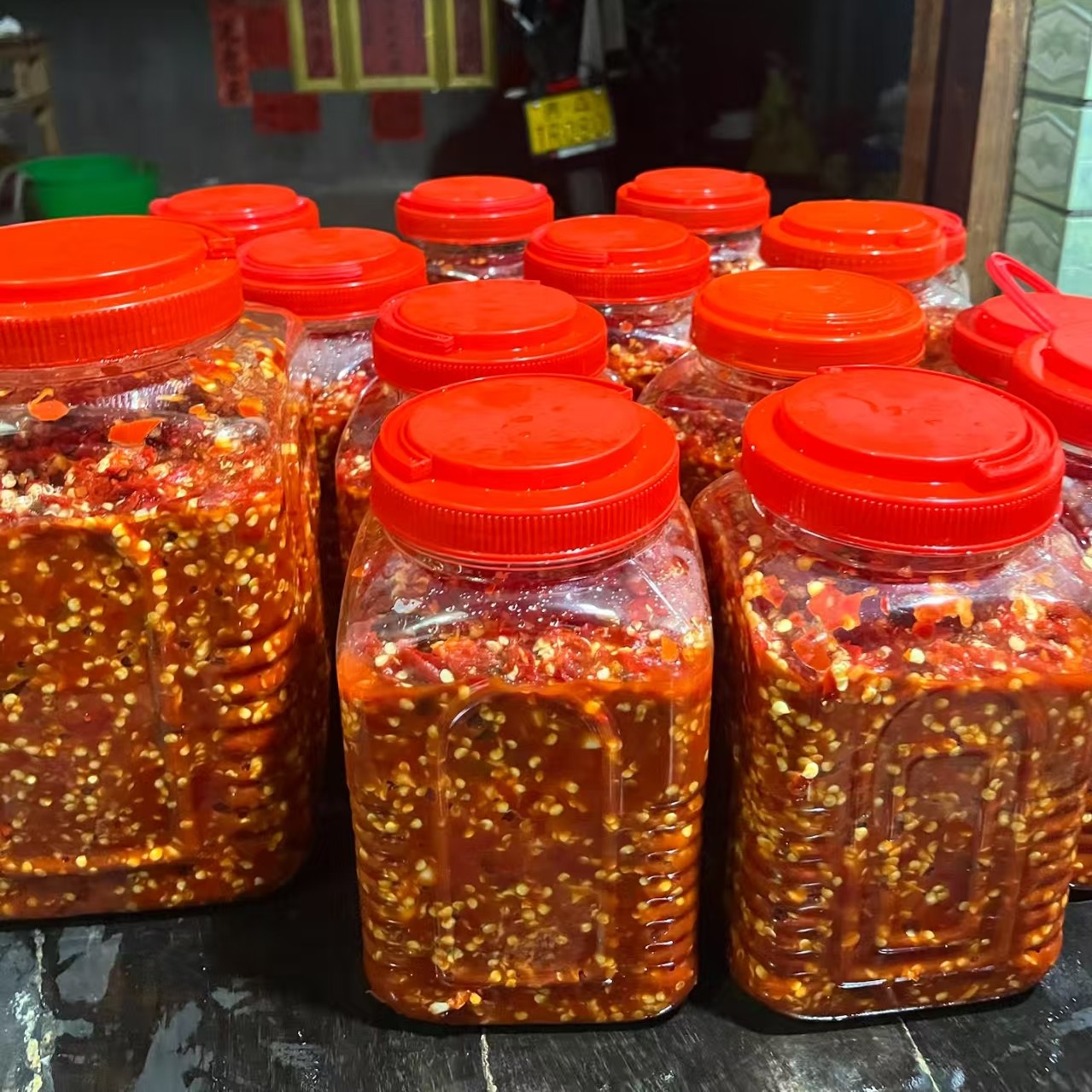 贵州农家风味酸辣椒鲜酸脆爽手工制作