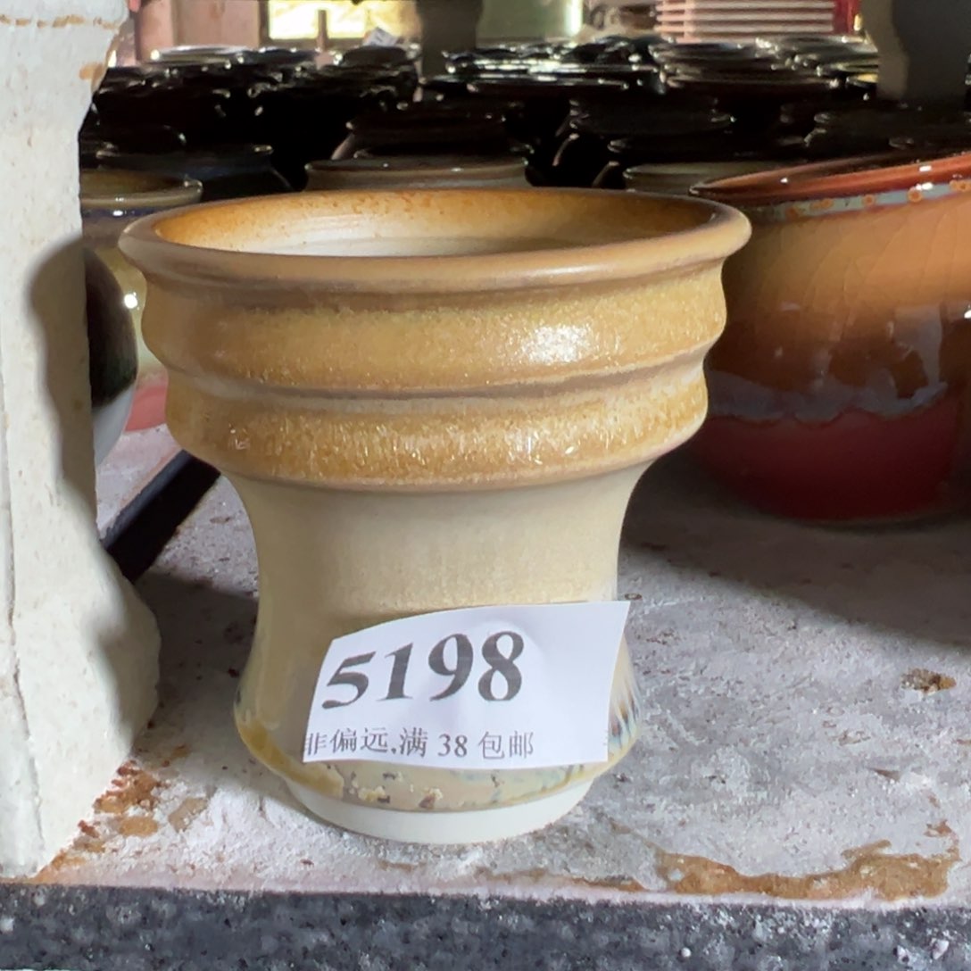 陶瓷景德镇手工花盆