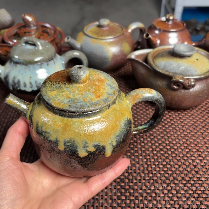 紫砂茶杯大手持壶360 C