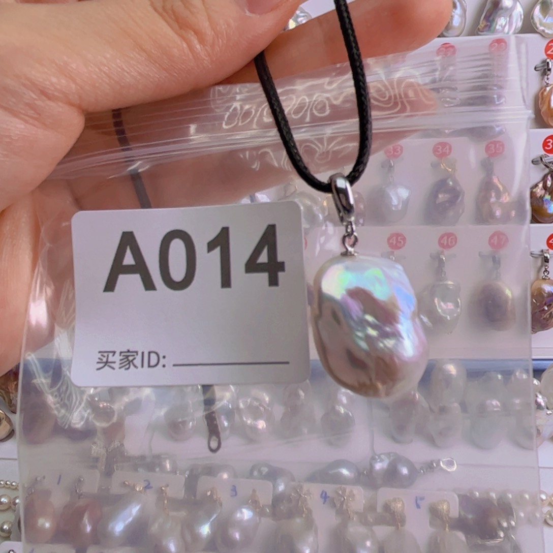 淡水珍珠项链银S925镶嵌