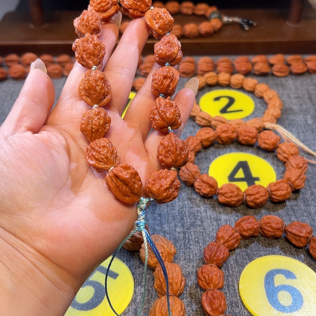 文玩核桃手串小金蟾