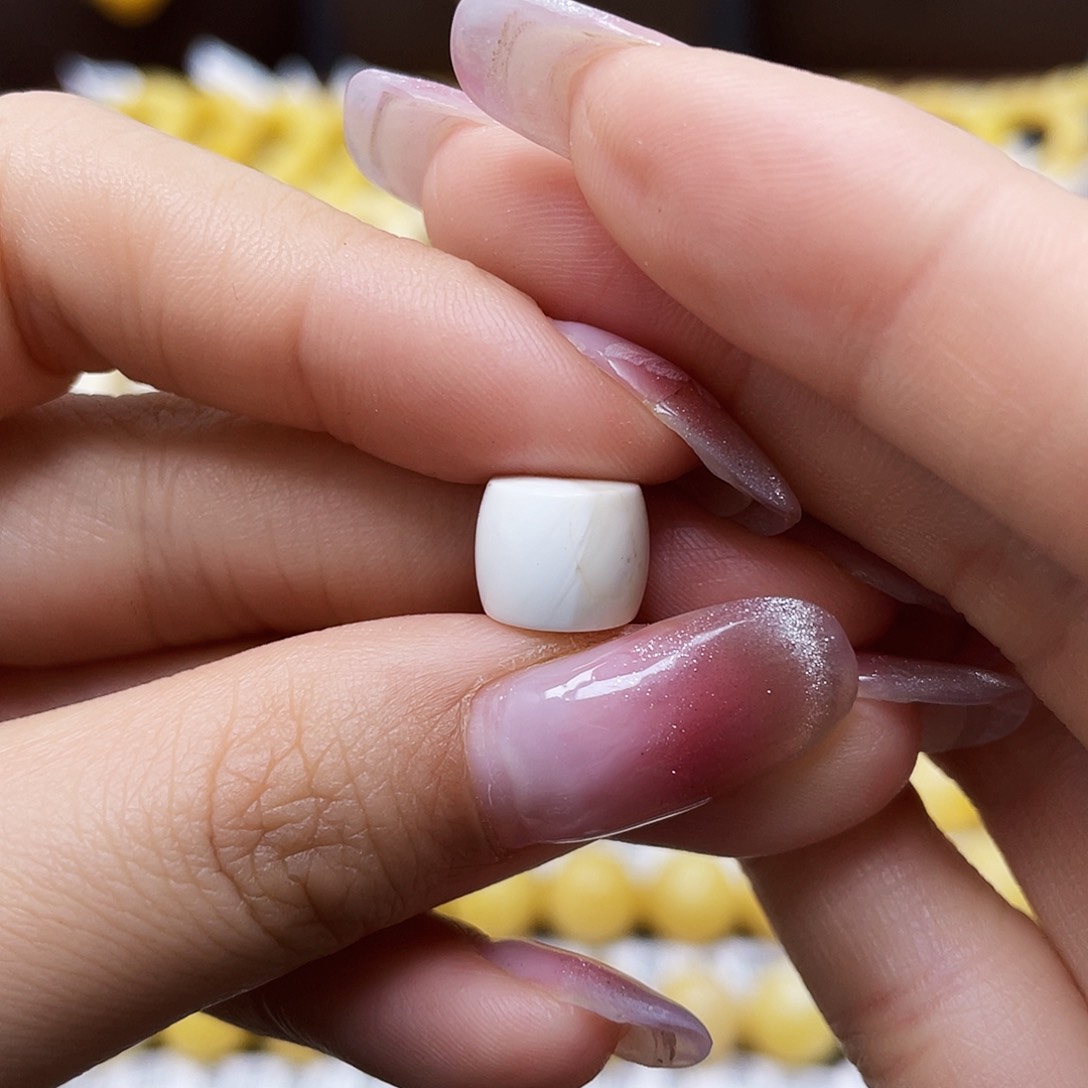 蜜蜡裸石未镶嵌直切10✖️8.5mm花粉