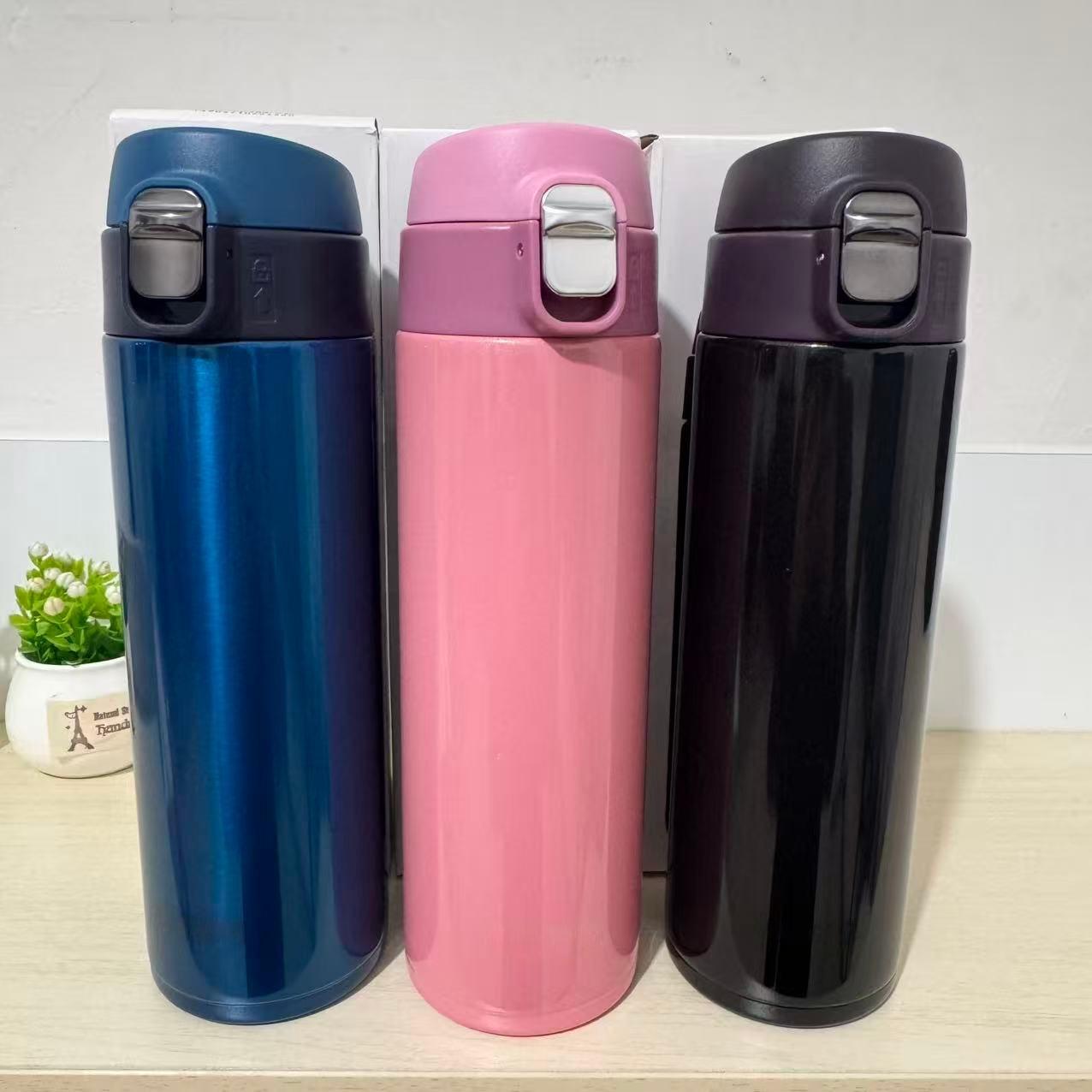 【品牌尾单】老虎弹跳盖便携保温杯480ml