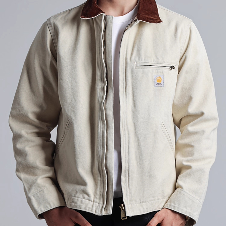 ATONG阿瞳 男士夹克底特律珠地帆布工装外套休闲百搭潮款上衣秋新
