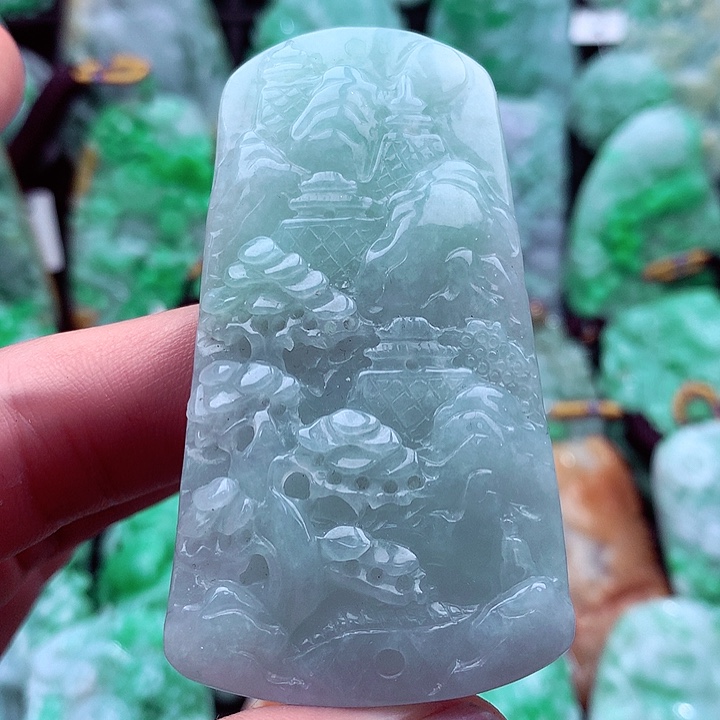 翡翠吊坠(不含链)未镶嵌