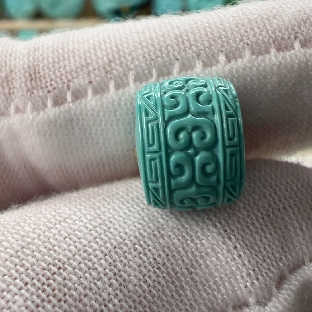 未镶嵌绿松石配饰10.5mm