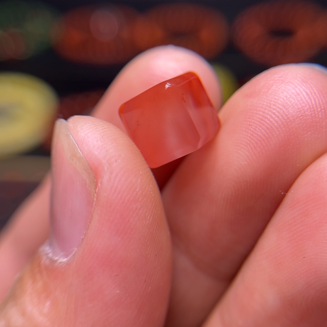 南红玛瑙珠宝奇石未镶嵌方糖