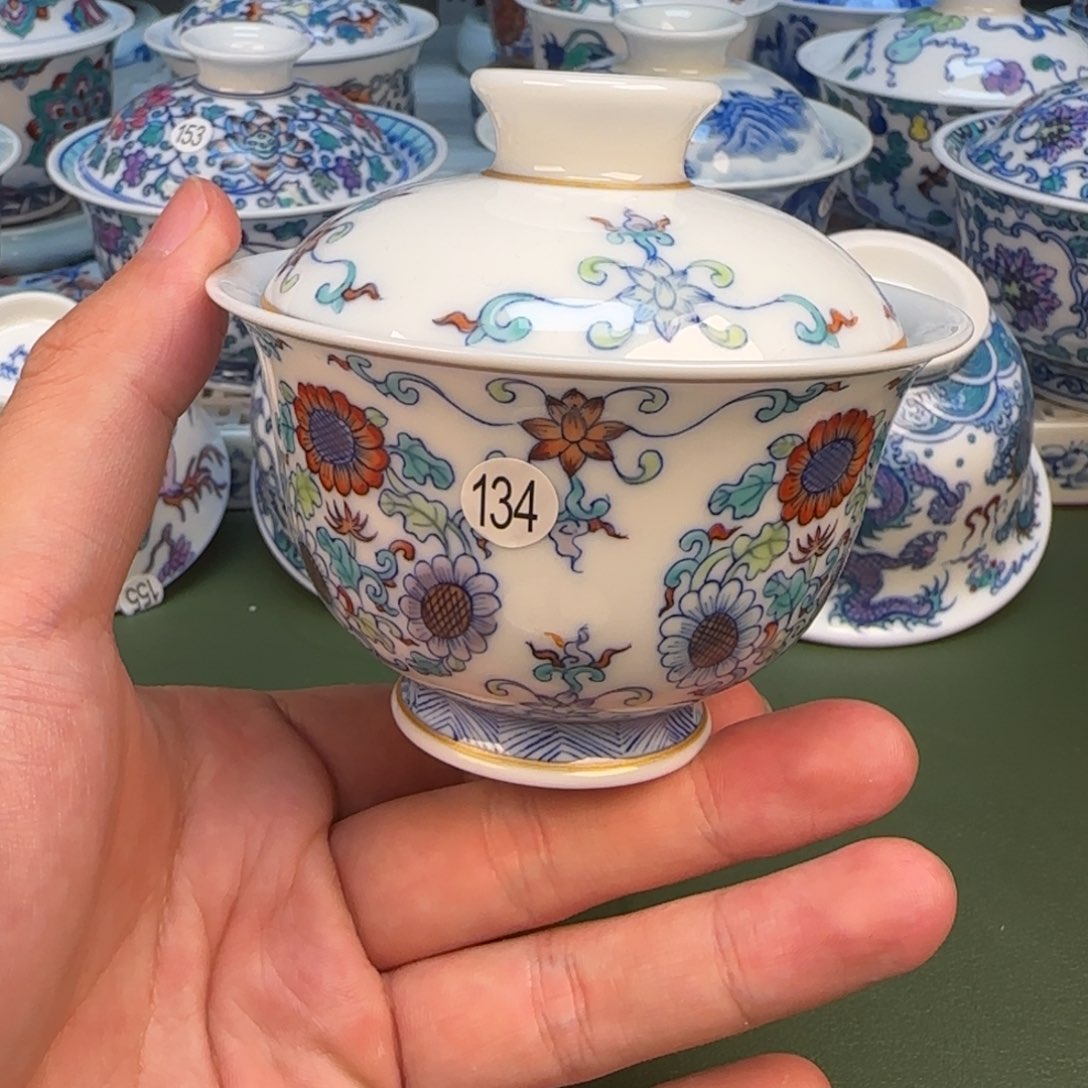 彦祖纯手工手绘茶具134