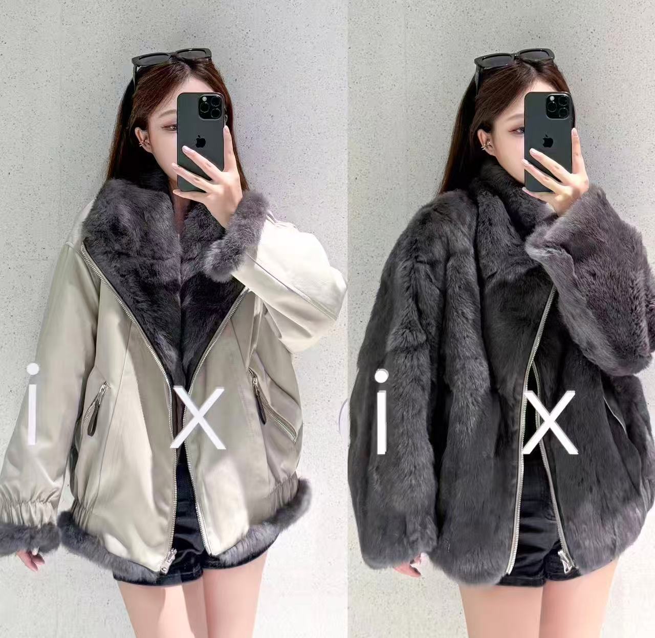 【暖冬】2025新款双面穿女士时尚百搭冬季必备保暖外套