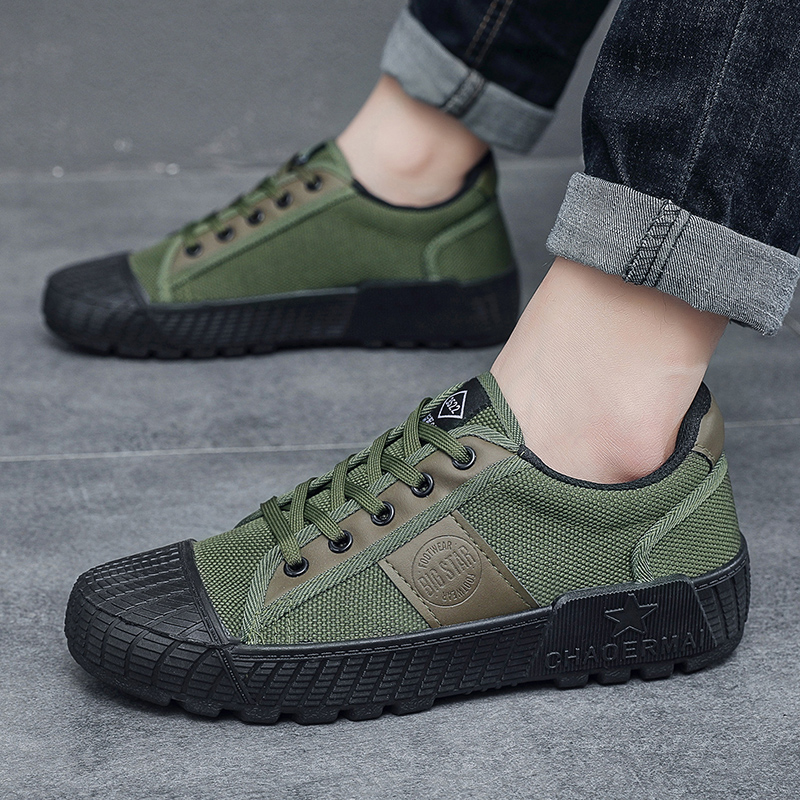 3522新款解放鞋防滑耐磨低帮工地劳动鞋登山钓鱼跑步休闲男工作鞋