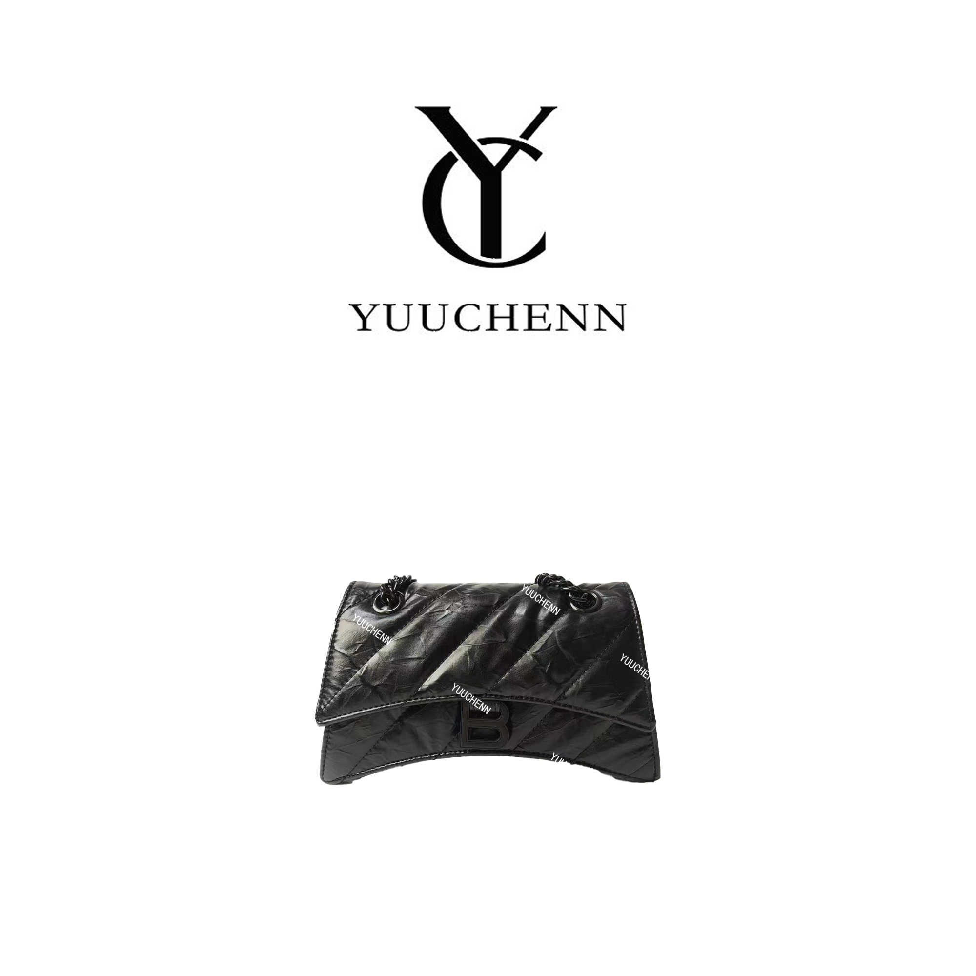 YUUCHENN“”25cm原创设计高定真皮包 HH414