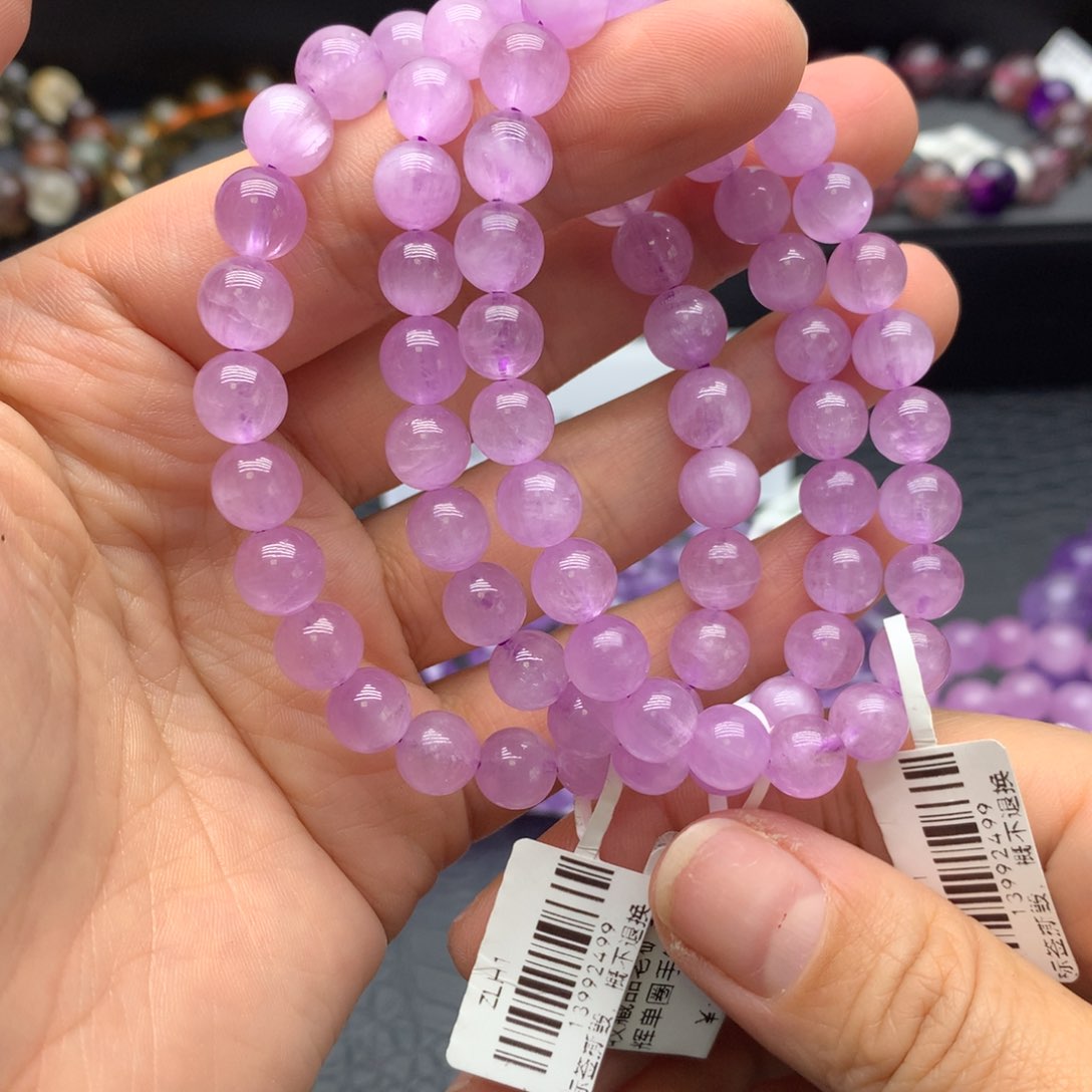 【闪购商品】锂辉石手链未镶嵌多样性发货发一条