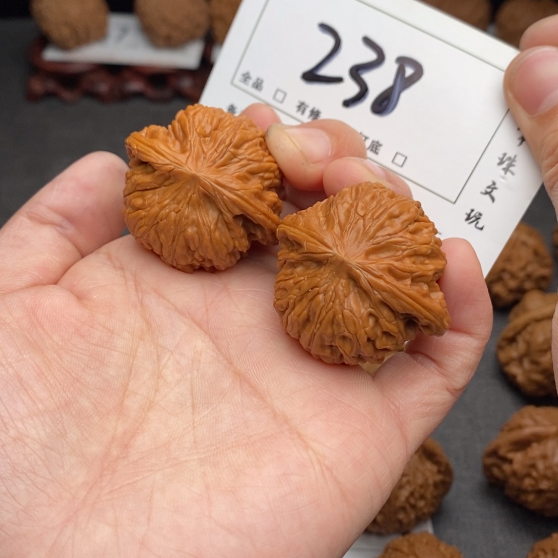 吊坠文玩核桃38正磨238