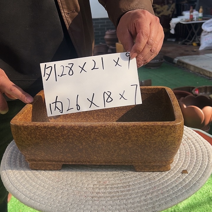 紫砂紫砂花盆呵呵