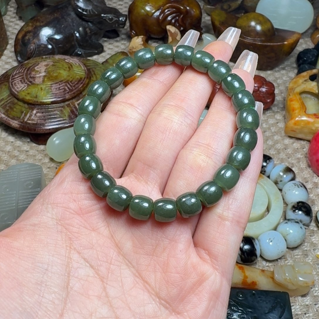 白玉菩提吊坠挂件