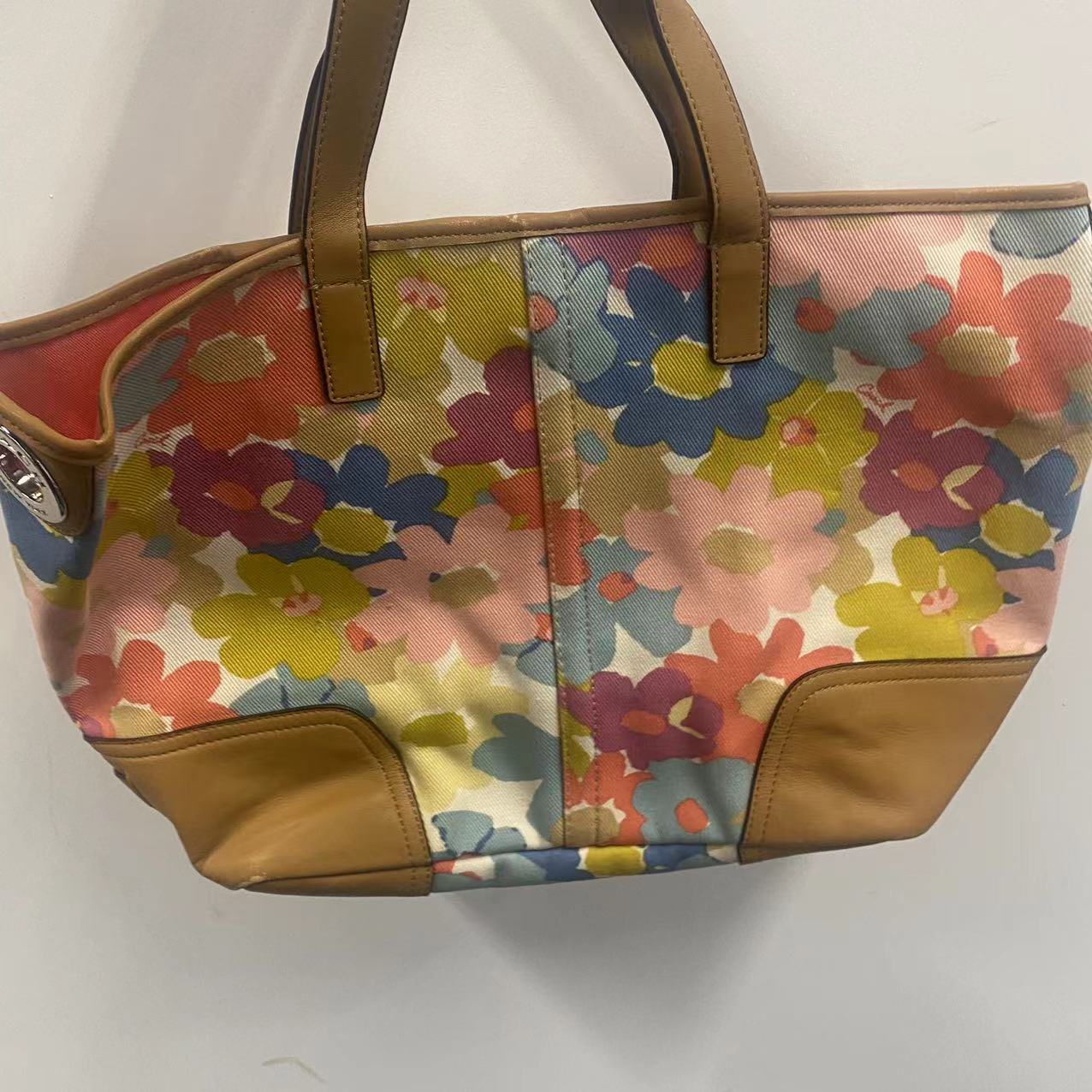 95新 COACH/蔻驰 乱乱子中古/女士/手提包/77099