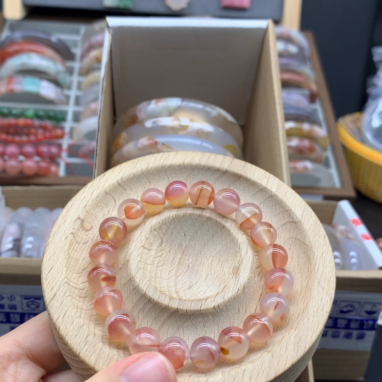 【闪购商品】玛瑙/玉髓手镯未镶嵌