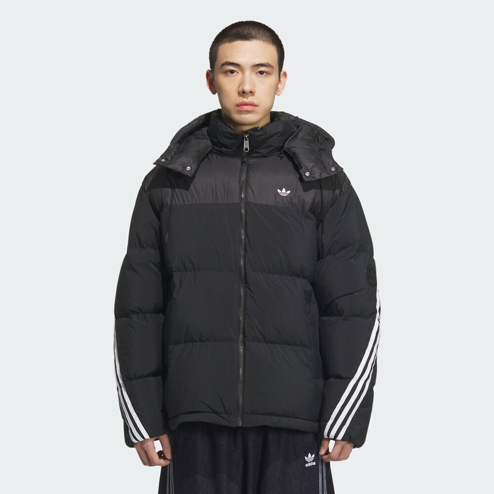 adidas阿迪三叶草男女时尚保暖面包服3S PUFFER DOWN羽绒服KC0173