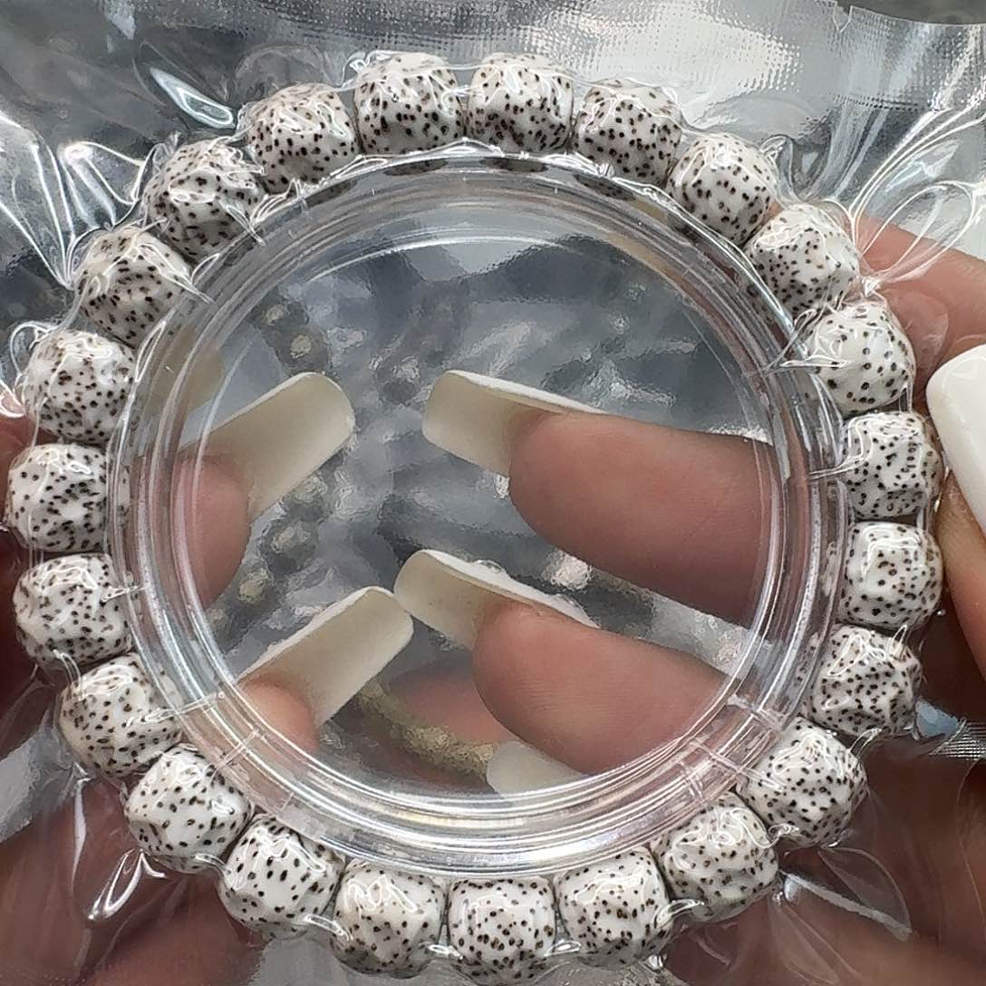 星月菩提手串120卓越白星月菩提无相10单圈