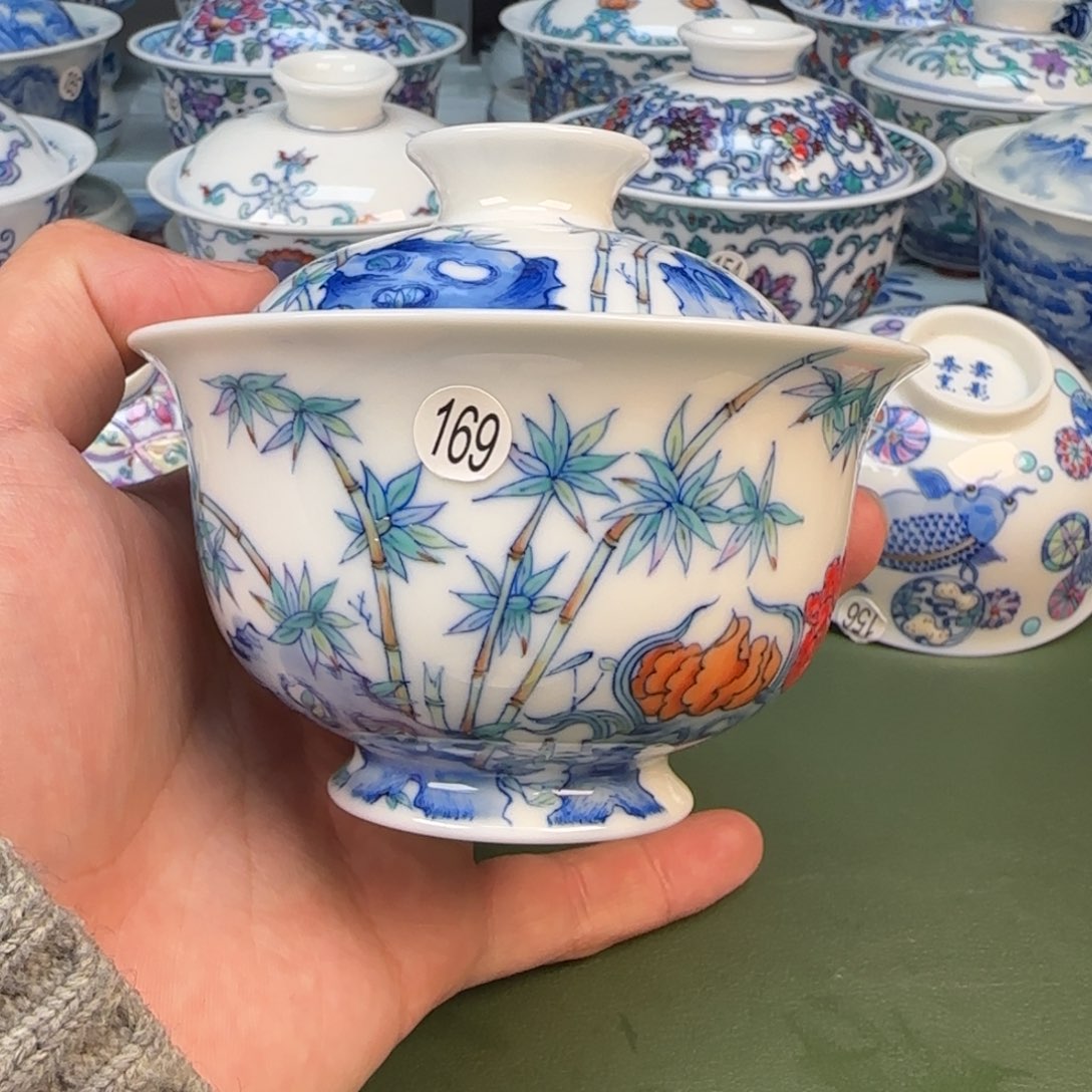 彦祖纯手工手绘茶具169