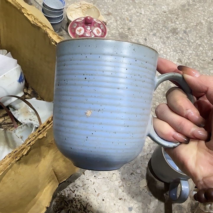 勺子微瑕景德镇陶瓷艺术品