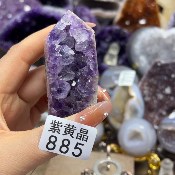 未镶嵌大型摆件（非配饰）紫晶885