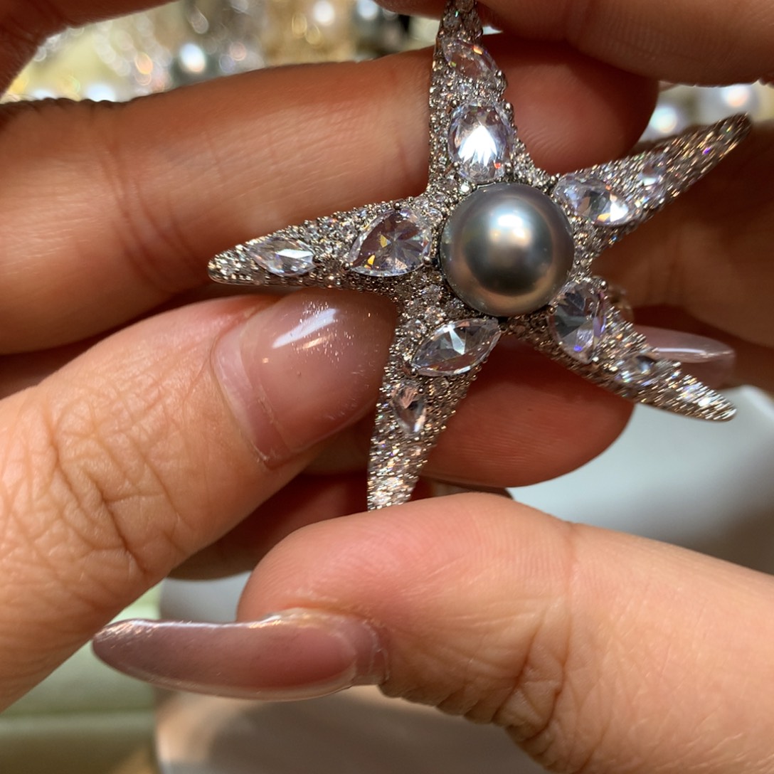 海水珍珠胸饰未镶嵌