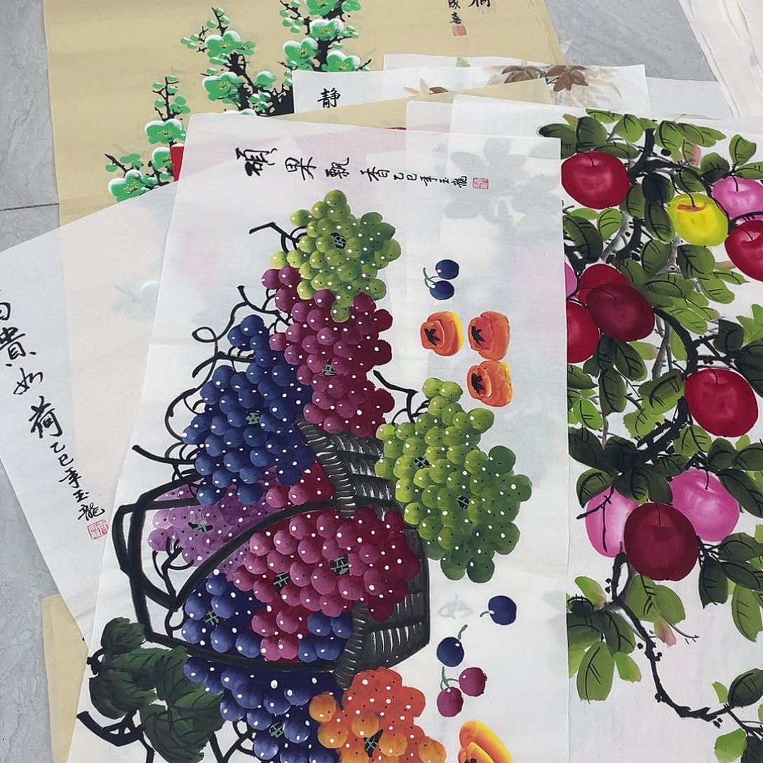国画书法作品国画作品原稿