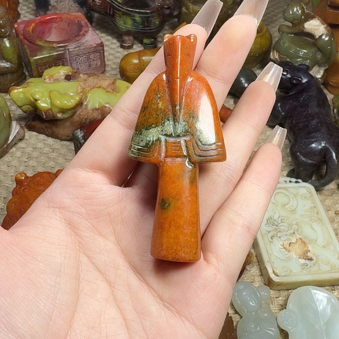 白玉菩提吊坠挂件