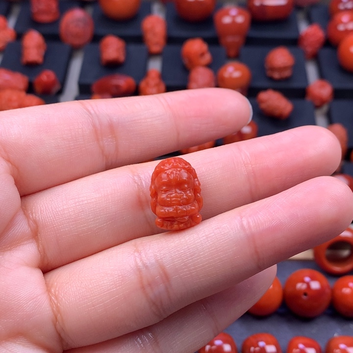 南红玛瑙未镶嵌宝宝象神11MM+