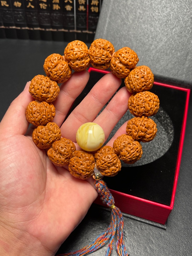 新品金刚菩提手串25号(霸王龙梅花)