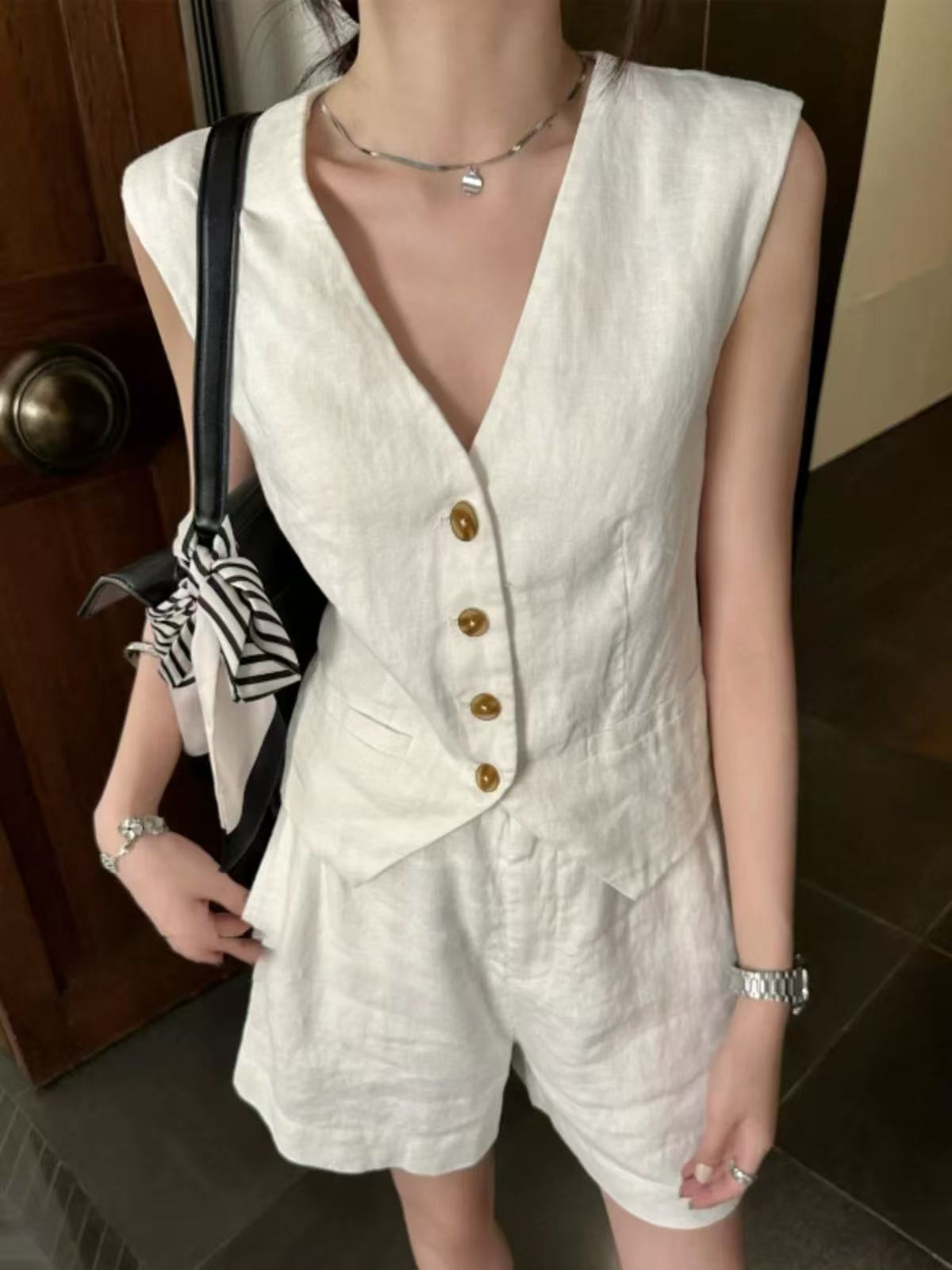 MEIDOU-【老钱风穿搭】显瘦气质时尚休闲百搭