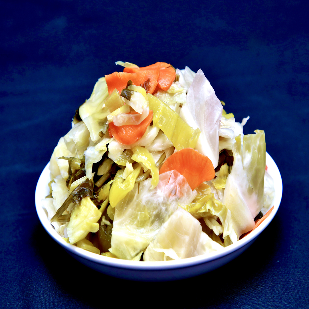 蒙古族自然发酵碎咸菜酸口五袋共500克