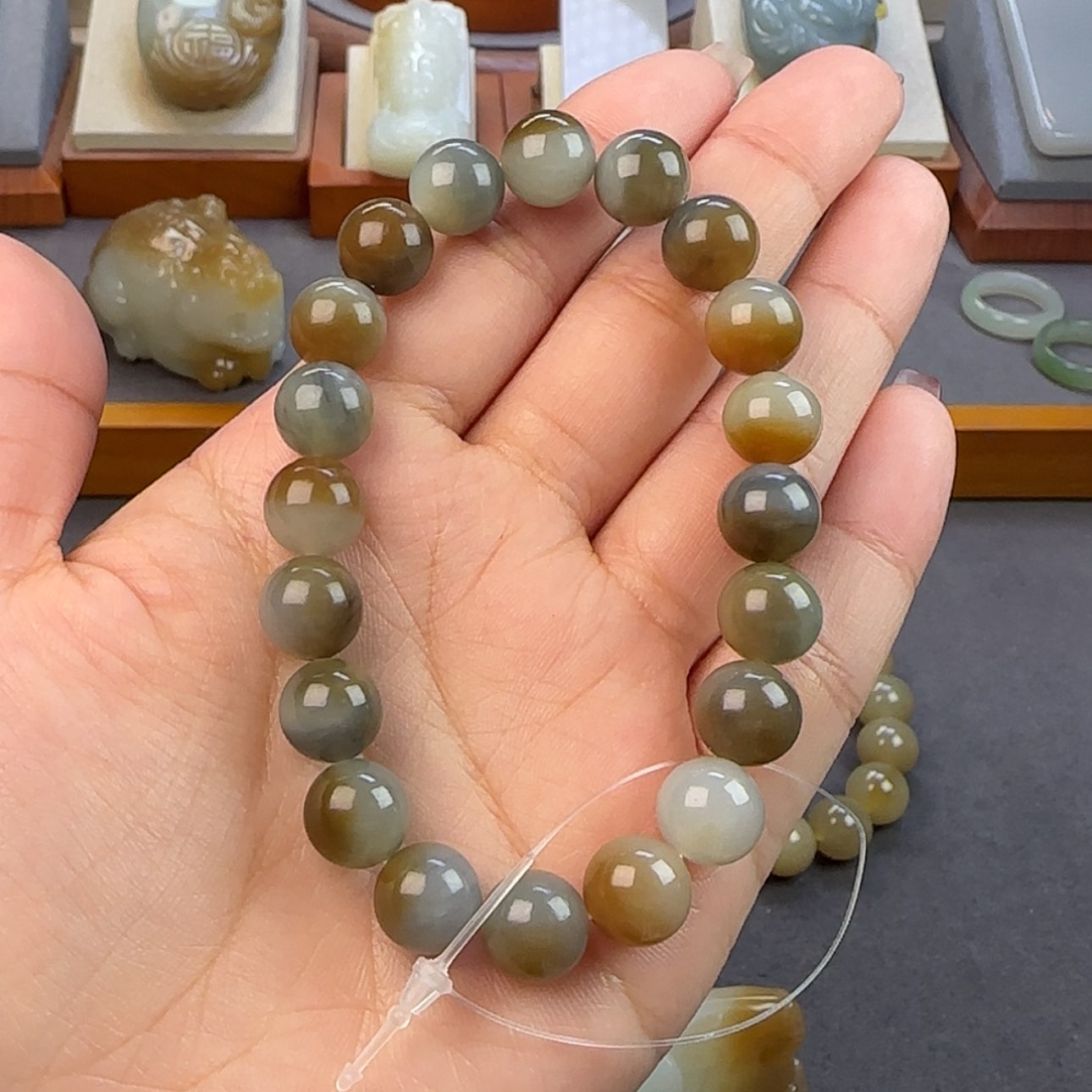 【闪购商品】和田玉手串未镶嵌狂****.