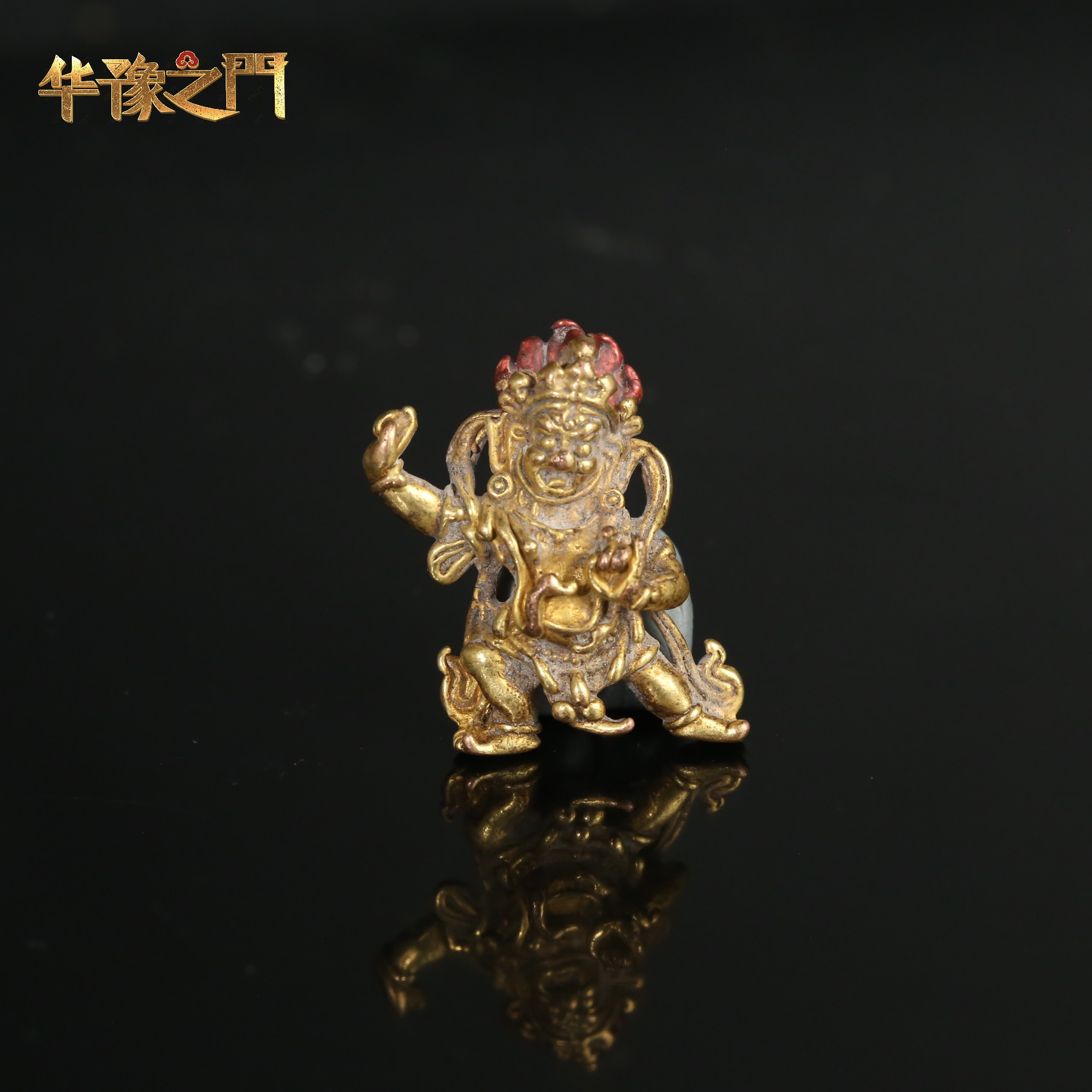 十九世纪红财神造像随身佛【华豫之门】AYC2512271005