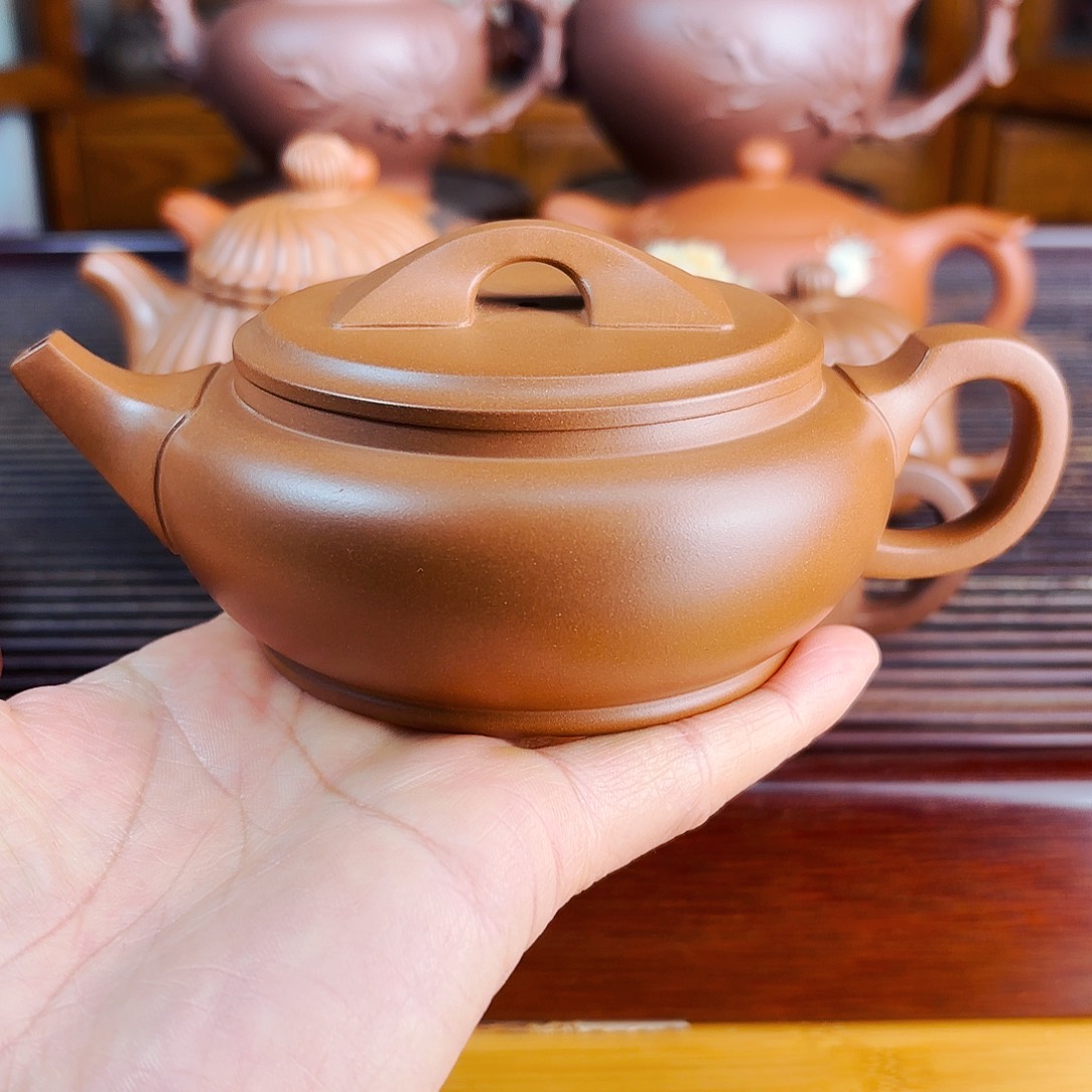 紫砂壶小桥流水许美芳精品