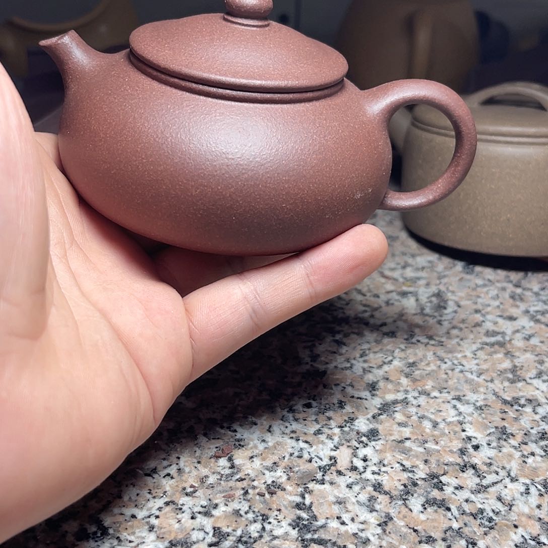 茶壶紫泥完美李丹底槽清寒江