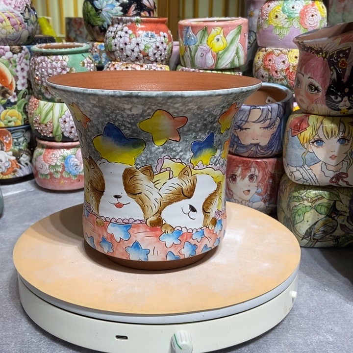 景德镇艺术手绘作品