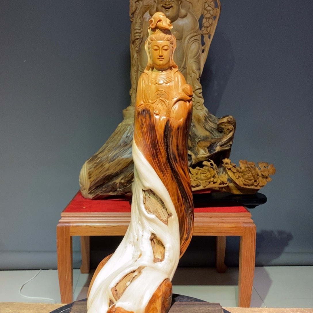 柏木（崖柏）崖柏木雕刻