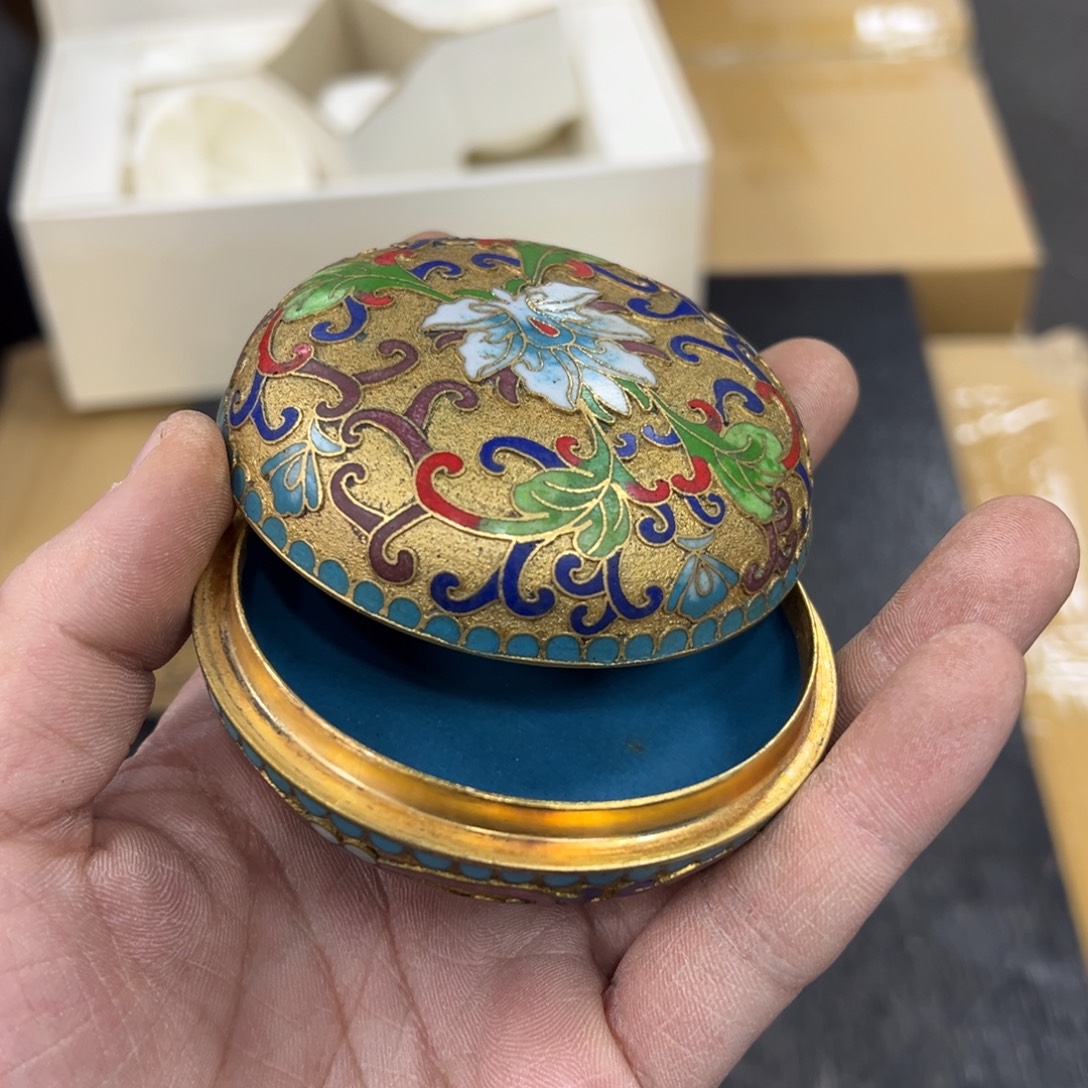 铜中古工艺品摆件