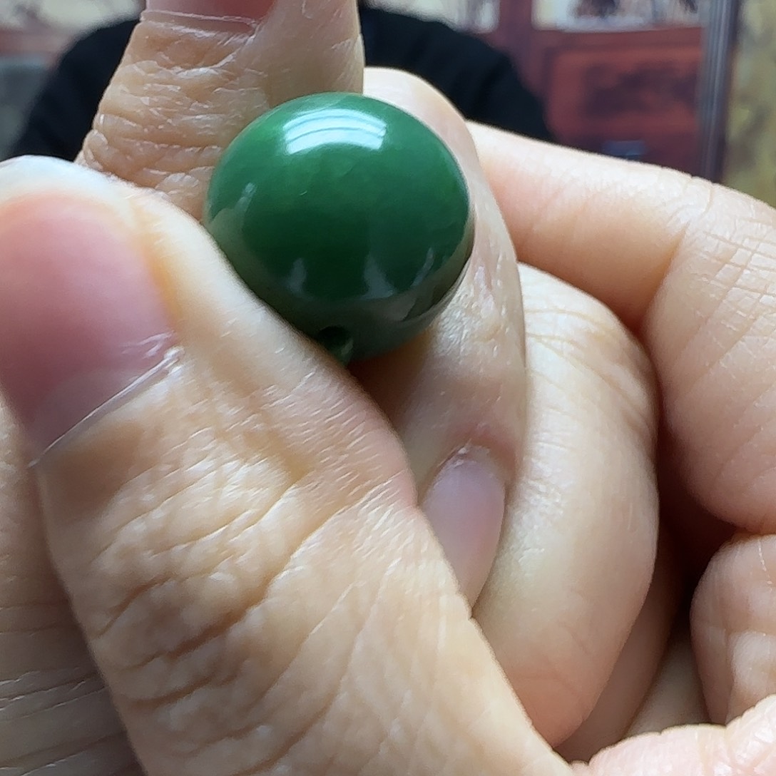 和田玉单珠未镶嵌