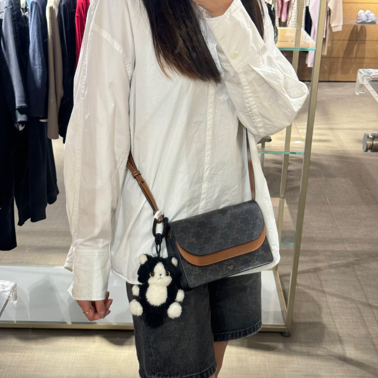 99新 Celine/思琳 瑟琳/单肩包/5305