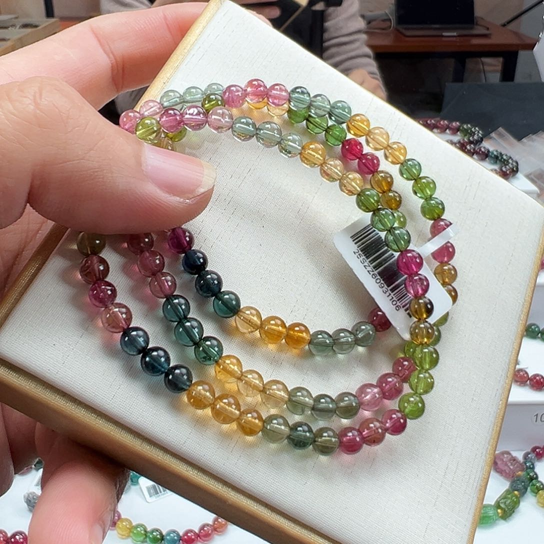 未镶嵌手串碧玺5mmmmmmmmmmmm