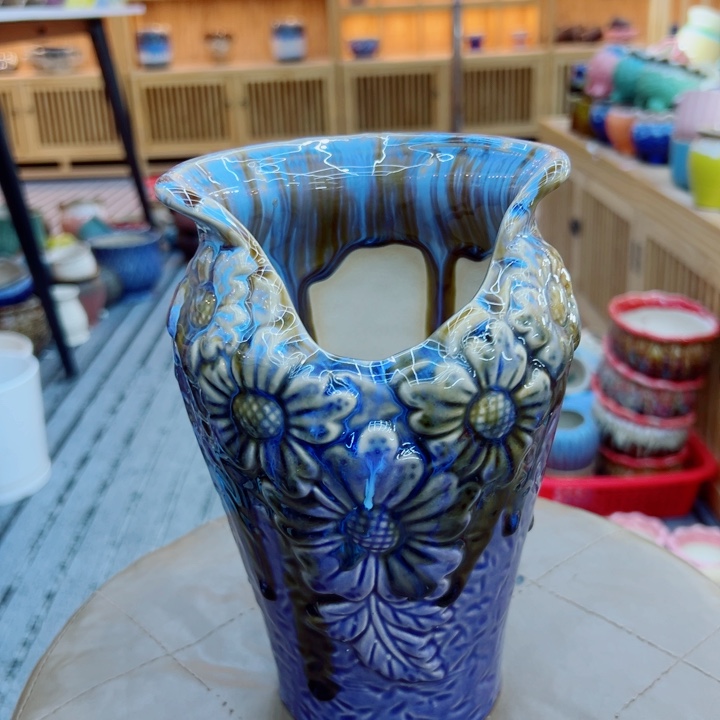 有孔，满10元发货多肉陶瓷花盆