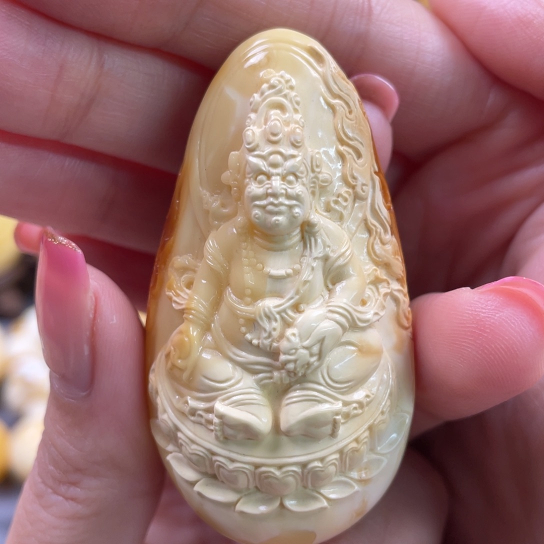 蜜蜡裸石未镶嵌琥珀蜜蜡